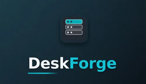 DeskForge - Командный центр рабочего стола