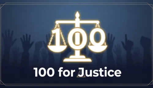 100 for Justice