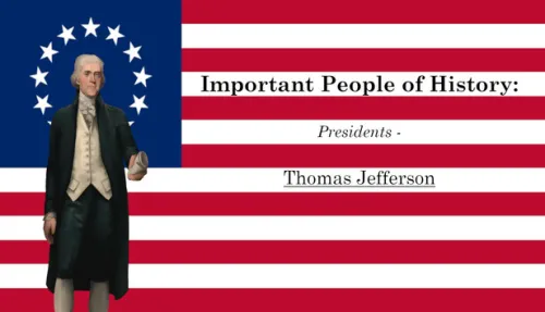 Important People of History: Presidents - Thomas Jefferson