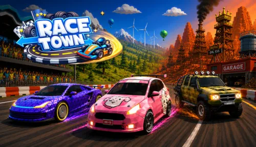 Race Town: Kids and Toddlers Car Racing Game