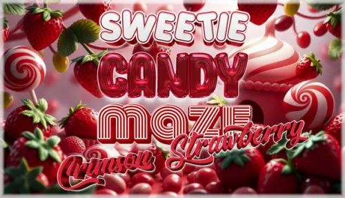 Sweetie Candy Maze: Crimson Strawberry