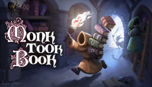 Monk Took Book