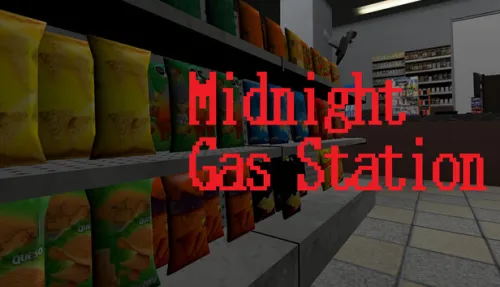 Midnight Gas Station