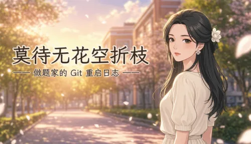 莫待无花空折枝：做题家的 Git 重启日志