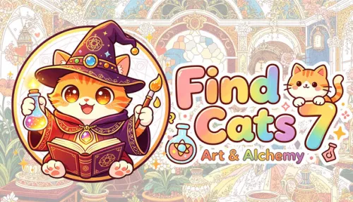 Find Cats 7 Art & Alchemy
