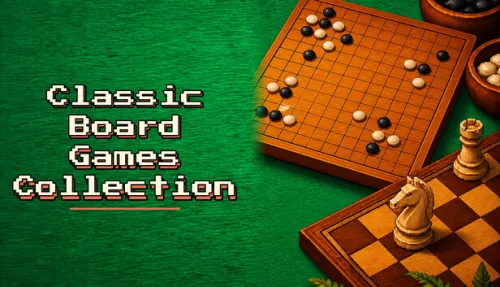 Коллекция классических настольных игр: Го, Сянци, Шахматы, Гомоку и Реверси