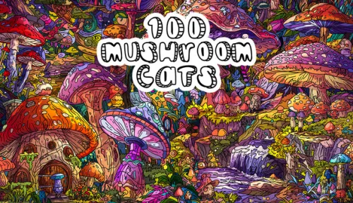 100 Mushroom Cats