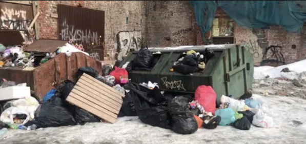 Вонючий пиар от губернатора беглов. петербург, мусорная реформа, лопата беглова