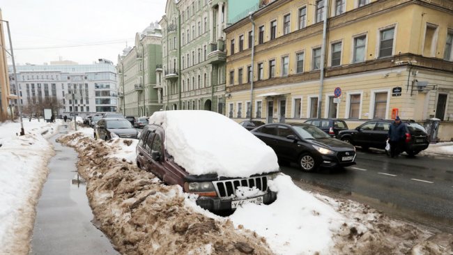 Бизнес унизил Беглова попыткой спасти Петербург из снежно-ледяного плена беглов, снег, уборка