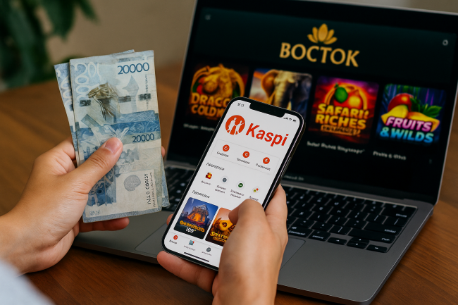 Как использовать Kaspi и другие местные платёжные системы в казино Восток