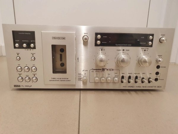 Eumig FL-1000µP: Австрийский high-end кассетный магнитофон, опередивший время
