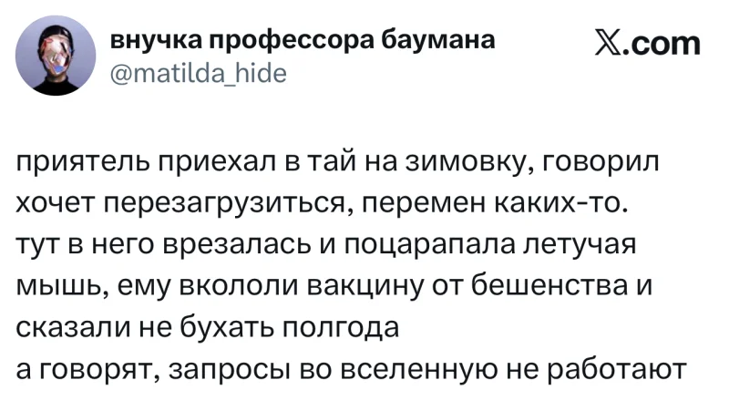 Лучшие шутки дня из X (бывшего Твиттера)