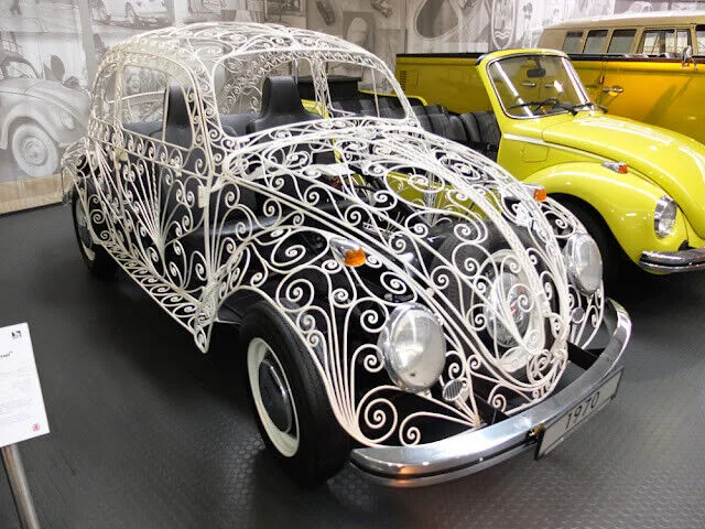 Железный "Жук": как кузнец создал уникальный кованый Volkswagen Beetle