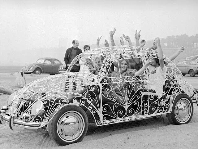Железный "Жук": как кузнец создал уникальный кованый Volkswagen Beetle