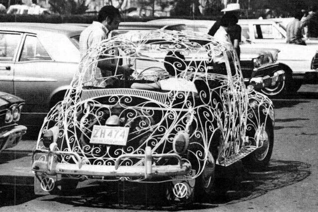 Железный "Жук": как кузнец создал уникальный кованый Volkswagen Beetle