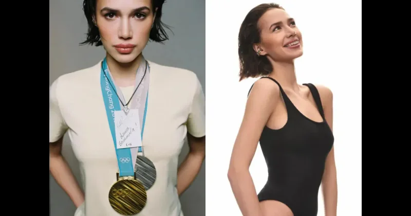 Алина Загитова стала лицом ювелирного бренда, позируя с олимпийскими медалями