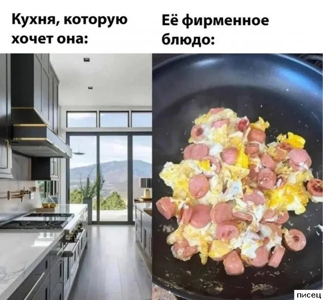 Женский юмор: непредсказуемая реальность в смешных картинках