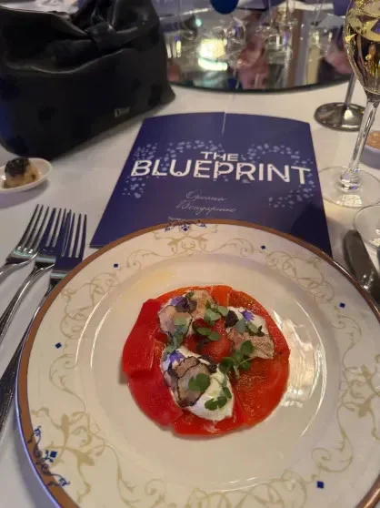 Светский бомонд собрался на гала-ужине The Blueprint 100 в "Метрополе"