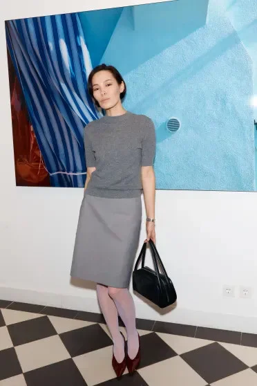 Светская тусовка на открытии выставки Тима Парщикова Color Matrix