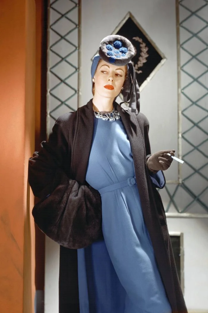 Цветной гламур 40-х: 55 ретро-фотографий, которые выглядят как современные