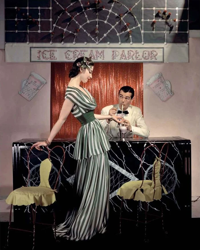 Цветной гламур 40-х: 55 ретро-фотографий, которые выглядят как современные