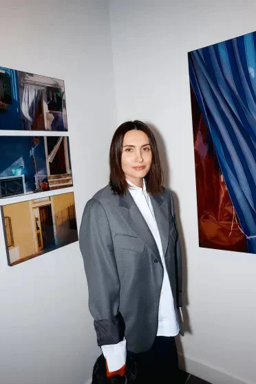 Светская тусовка на открытии выставки Тима Парщикова Color Matrix