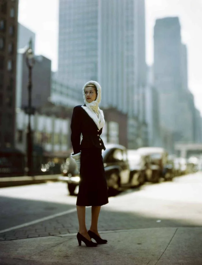 Цветной гламур 40-х: 55 ретро-фотографий, которые выглядят как современные