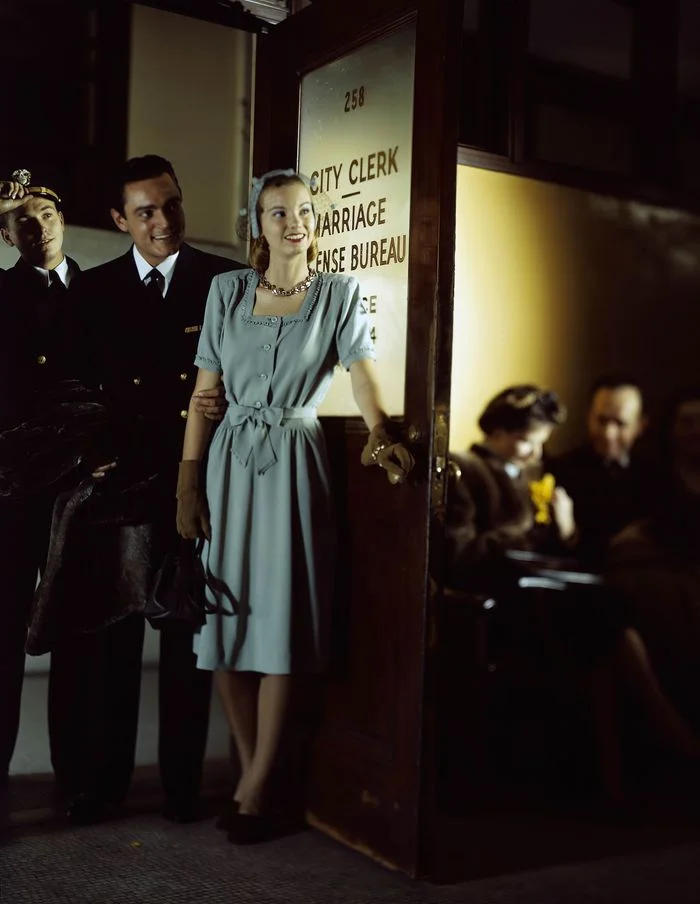 Цветной гламур 40-х: 55 ретро-фотографий, которые выглядят как современные