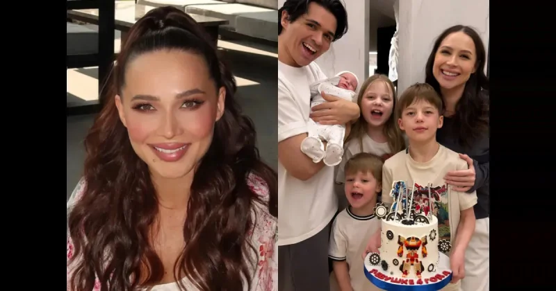 Лерчек ненадолго покинула больницу ради празднования дня рождения сына