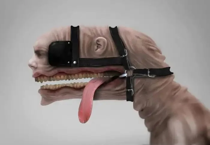 Жуткие миры Оливера Маринкоски: фотоманипуляции, от которых мурашки по коже