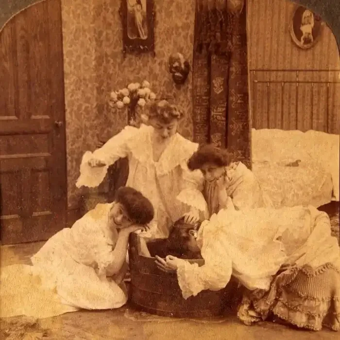 Нескучная Викторианская эпоха: шуточные фотографии из жизни англичан