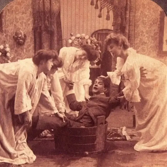 Нескучная Викторианская эпоха: шуточные фотографии из жизни англичан