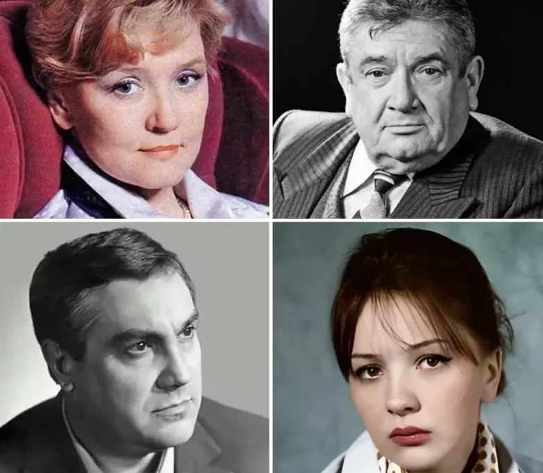 Архивные кадры: легенды советского кино и театра