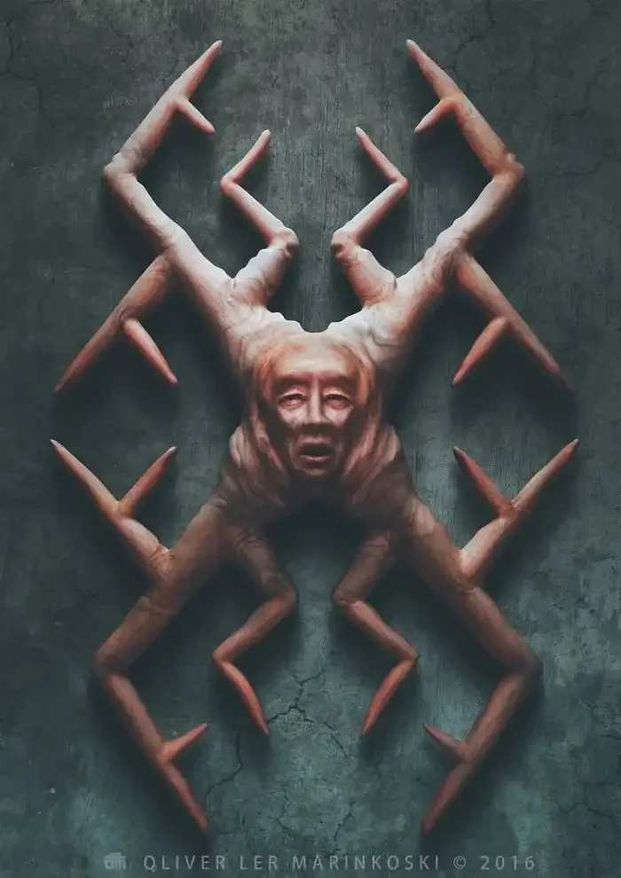 Жуткие миры Оливера Маринкоски: фотоманипуляции, от которых мурашки по коже