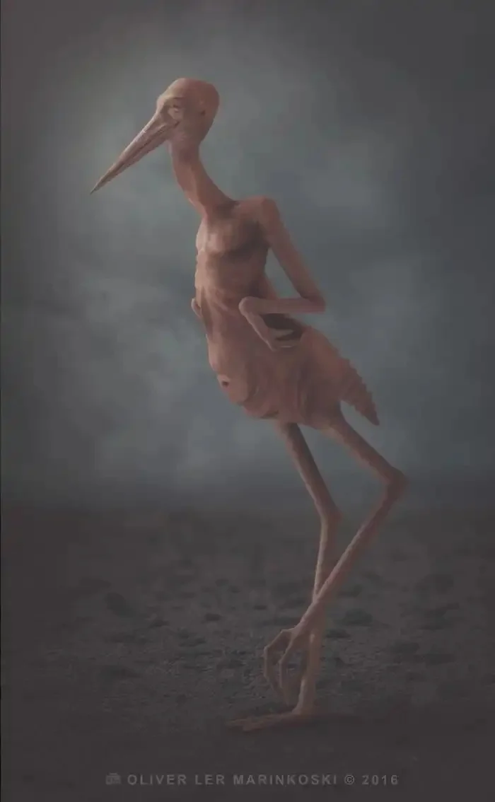 Жуткие миры Оливера Маринкоски: фотоманипуляции, от которых мурашки по коже