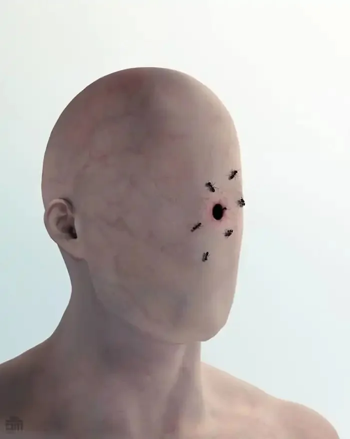 Жуткие миры Оливера Маринкоски: фотоманипуляции, от которых мурашки по коже