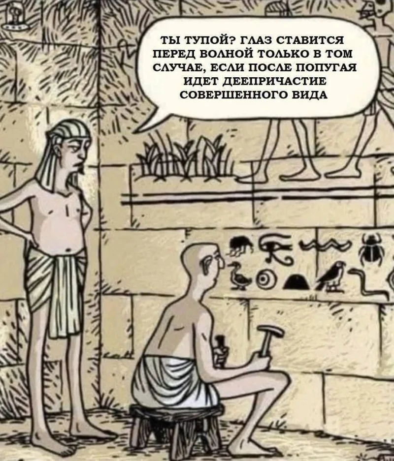 Юмор для грамотеев: подборка мемов и шуток о русском языке