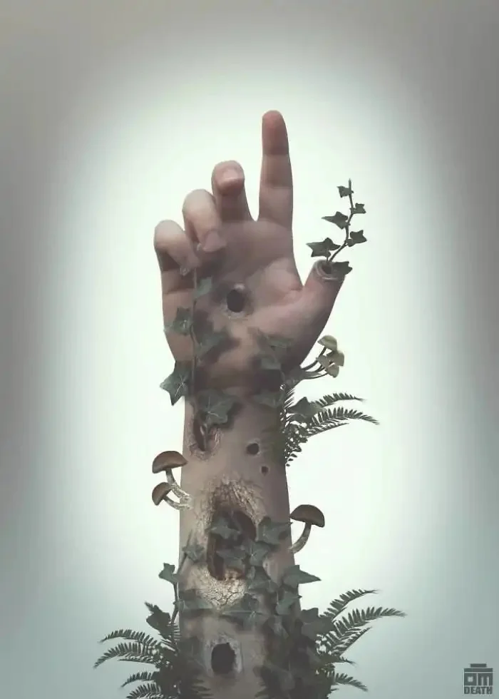 Жуткие миры Оливера Маринкоски: фотоманипуляции, от которых мурашки по коже