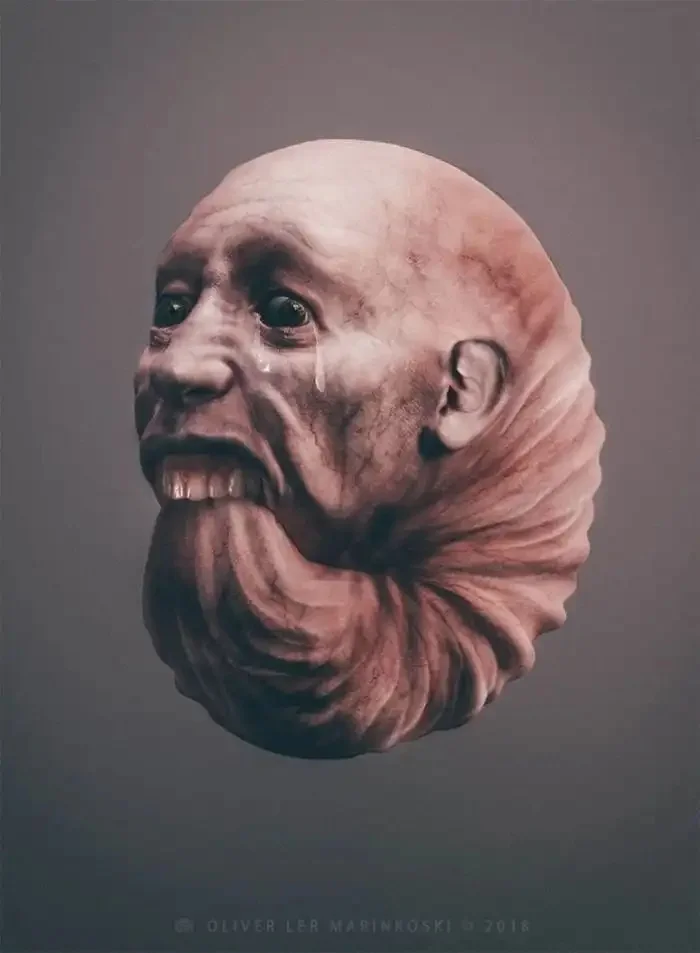 Жуткие миры Оливера Маринкоски: фотоманипуляции, от которых мурашки по коже