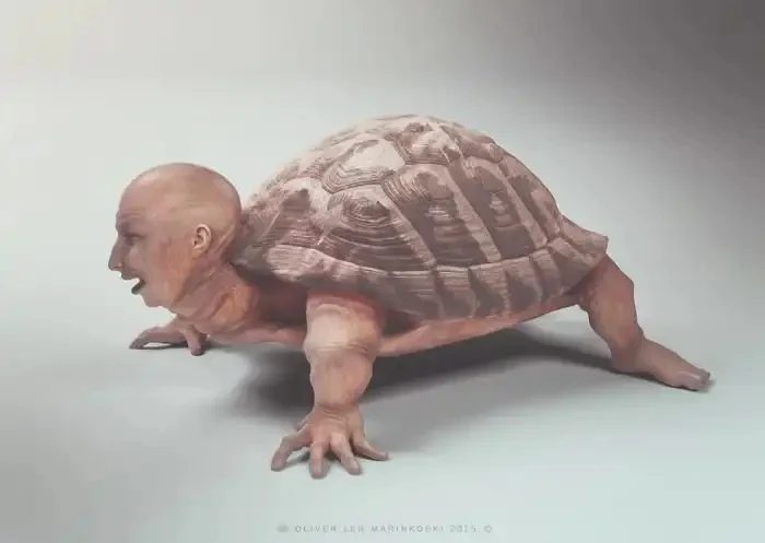 Жуткие миры Оливера Маринкоски: фотоманипуляции, от которых мурашки по коже