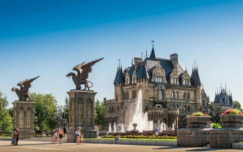 Рыцари на Волге: как самарский предприниматель построил замок мечты для своего отца