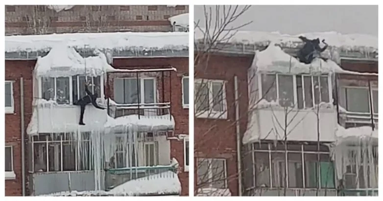 Кадры, сделанные за секунду до неприятностей