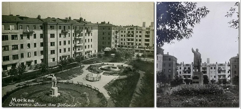 Усачёвка: Конструктивистский квартал у метро Спортивная