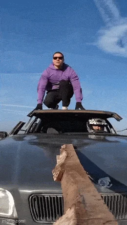 Кадры, сделанные за секунду до неприятностей