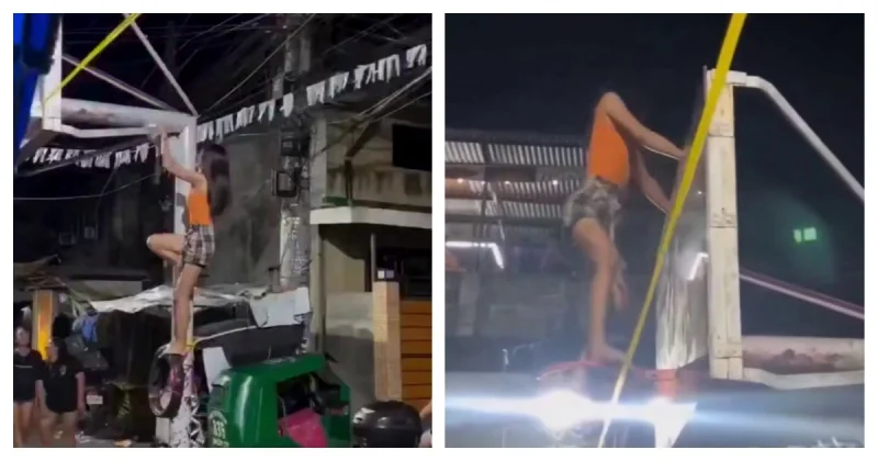 Неудачный штурм кольца: как филиппинка устроила эффектное падение вместе с баскетбольной стойкой