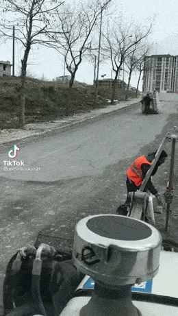 Кадры, сделанные за секунду до неприятностей