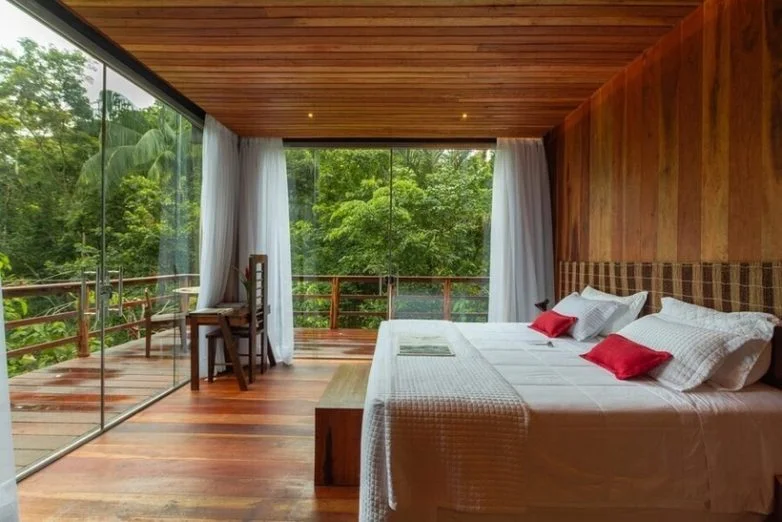 Mirante do Gaviao: Отель-лодж в диких джунглях Амазонии