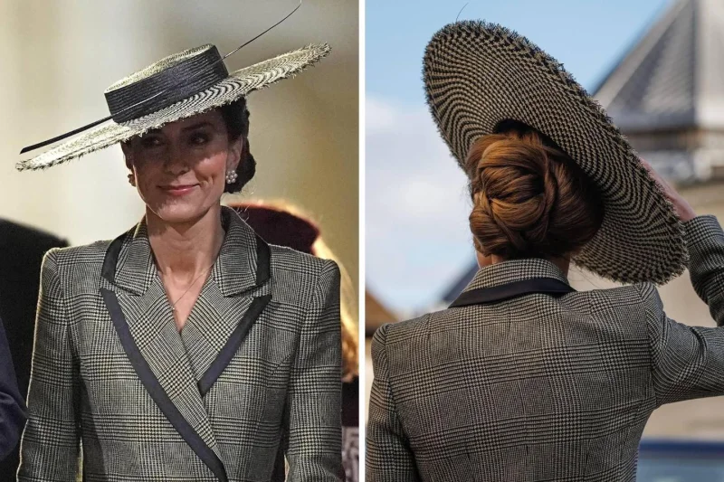 Соломенная шляпка Кейт Миддлтон: как принцесса Уэльская нарушила протокол и очаровала публику