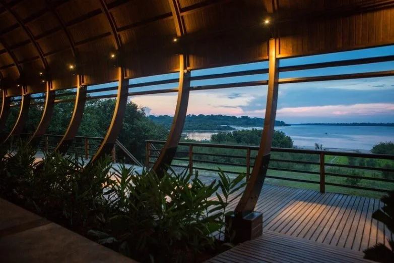 Mirante do Gaviao: Отель-лодж в диких джунглях Амазонии