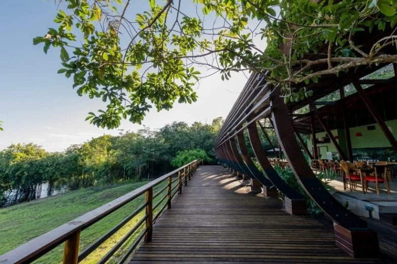 Mirante do Gaviao: Отель-лодж в диких джунглях Амазонии